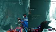 Use the climbable wall to jump in the metal platform for the datapad (Image via 2K)